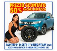 Ruotino di Scorta Suzuki Vitara 2010-2025 17” 5 Fori 125/80R17