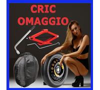Ruotino Mini R52 Cabrio Cooper S 16" Ruota di Scorta Cric Chiave Sacca Crick