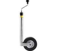 Ruotino per timone winterhoff st 48-cw-260 lb con indicatore integrato del carico di appoggio e ruota piena in gomma da 225 x 70 mm