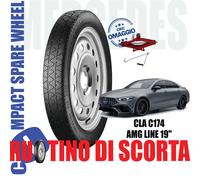 Ruotino Scorta Mercedes CLA AMG Line C174 19" 5x112 125/70 R19 Con Cric