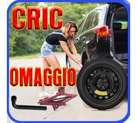 Ruotino Seat Ibiza 127/70 R17 " Ruota di Scorta kit Cric Chiave Crick per Auto