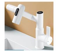 Ruoto Digital Display Basin Fauced Multifunzione Mixer lavello d'Acqua Calda e Fredda, Tocco vanità del Bagno con spruzzatore a Torrente per Un'Esperienza di Lavaggio avanzata