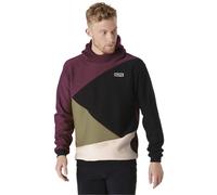 RUPE Korvatunturi M - felpa con cappuccio - uomo L Purple/Black man Oeko-Tex 100