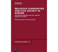 Rupert Graf Strachwi Religious Communities and Civil Society in Euro (Tascabile)