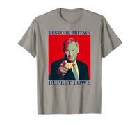 Rupert Lowe Restore Britain Britannica Pride Regno Unito Regno Unito Maglietta