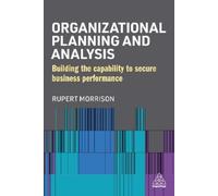 Rupert Morrison Organizational Planning and Analysis (Tascabile)