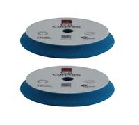 RUPES D-A Coarse - Set di 2 tamponi per lucidatura, 150-180 mm, colore: Blu