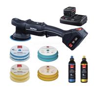 Rupes Ibrid Exzenter-Poliermaschine 15mm Hub - Ø125mm - 2 Batterie -