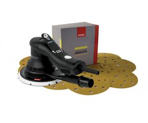 Rupes Skoprpio E Kit Levigatrice, 250W, 6mm Hub, 150mm Chiusure a Strappo Con