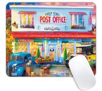Rural Area Tappetino Mouse Antipolvere Tappetini per Il Mouse Soffice Mousemat per Laptop Casa Gioco 25X30Cm