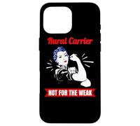 Rural Carrier Not For The Weak per i Corrieri Postali Forti Custodia per iPhone 16 Pro Max