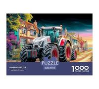 Rural Tractor Scene Pezzi Adattamento Sicuro Digital Art Style Vibrant Scelta Regalo Perfetta Per Compleanni, Anniversari E Occasioni Speciali 70x50cm/1000pcs