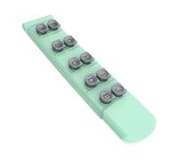 Rurunklee Allenatore per dita per chitarra, allenatore per basso, supporto per scale per chitarra, supporto per chitarra per migliorare la destrezza delle dita, sviluppo calli