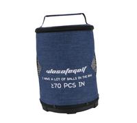 Rurunklee Borsa da golf, borsa da golf con chiusura lampo, grande capacità per palline da golf, pieghevole, compatta, multifunzionale, leggera,