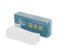 Rurunklee Carta assorbente per flauto, confezione da 100 100 fogli di carta detergente per clarinetto, carta detergente assorbente antiaderente Sax Paper Pad, strumenti di pulizia sassofono