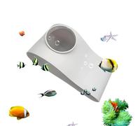 Rurunklee Cupola sotterranea per acquario - Visualizzazione di gamberetti sotto il tunnel di ghiaia | Ornamenti per acquario per Kuhli Loach Chili Rasbora Eremita Granchio Corydora Pesce Gatto Clown