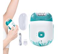 Rurunklee Epilatore, epilatore di depilazione,Rasoio senza fili da donna | Depilazione elettrica, rasoio da donna, epilatore corpo ricaricabile, 2 velocità, tagliacapelli per gambe, zona del