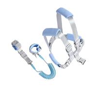 Rurunklee Imbracatura e guinzagli di sicurezza per i più piccoli, guinzaglio e imbracatura per bambini | Imbracatura 3 in 1 che brilla al buio con link da polso anti-perdita per il bambino - Sicurezza