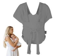 Rurunklee Marsupio per neonati, marsupio ibrido ergonomico | Morbido tessuto elasticizzato per neonati più grandi, marsupio per la salute dei fianchi