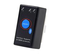 Rurunklee Scanner Obd2 compatibile senza fili, lettore di codice di errore Obd2 compatibile senza fili 5.0 | Scanner per auto con test della batteria - lettore di codice motore di controllo coppia e