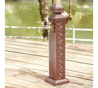 Ruscello d'Acqua da Giardino da 65 cm - Rubinetto da Esterno Resistente al Gelo e Fontana a idrante, Ideale per l'irrigazione e la Pulizia del Giardino, Perfetto per Giochi d'Acqua Esterni.