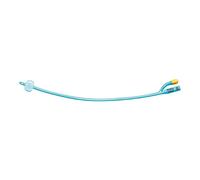Rusch CATETERE VESCICALE A PERMANENZA FOLEY SILASIL PLUS ADULTO PER IRRIGAZIONE A 2 VIE CON PALLONCINO IN SILICONE 2 FORI LATERALI CH18 1 PEZZO