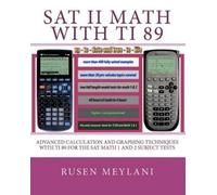 Rusen Meylani SAT II Math with TI 89 (Tascabile)