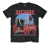Rush 1981 Tour ufficiale Uomo maglietta unisex