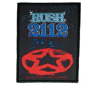 Rush 2112 Toppa con licenza per nastro cult tessuto e licenza, multicolore, S