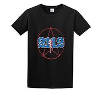 Rush - 2112 Tour Replica Prog Rock Pullover Top Premium Evil Cosplay Basic T-Shirt Black S