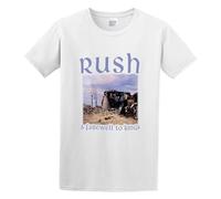 Rush A Farewell To King Mens Short Sleeve White S