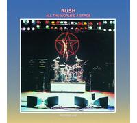 Rush 'All The World's A Stage' CD Jewel Case