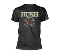 Rush Maglietta American Tour 1977 Grey 2XL