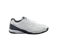 Scarpe da tennis da uomo Wilson Rush Comp LTR - white/white/ebony - Bianco (42)