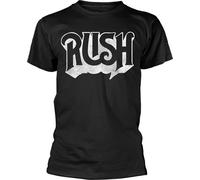 Rush Distressed Black S Maglietta