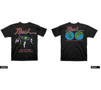 RUSH EMISFERI WORLD TOUR 1978 MUSICA ROCK PROGRESSIVA MAGLIETTA