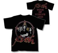 Rush Europeo Tour 1980 Starman Musica Rock Fascia Camicia RUSH-EURO1980