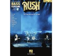 Rush Hal Leonard Bass Play-Along Volume 61