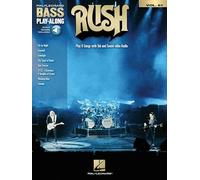 Rush Hal Leonard Bass Play-Along Volume 61