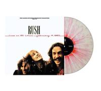 Rush - Live In St Louis 1980 (White/Red Splatter Vinyl)