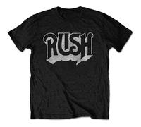 Rush Logo Black L Maglietta