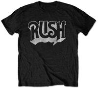 Rush 'Logo' (Nero) T-Shirt - NUOVO E UFFICIALE