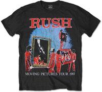 Rush Maglietta 1981 Tour Unisex Black S