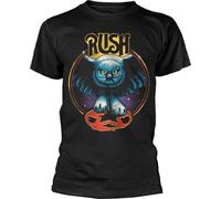 RUSH - OWL STAR BLACK T-Shirt Small