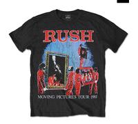 Rush 'Moving Pictures Tour 1981' T-Shirt - Nuovo