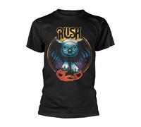 RUSH - OWL STAR BLACK T-Shirt Small