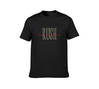 Rush Permanent Waves Rock Tour Merch Geddy Lee Tom Sawyer T-Shirt Black L