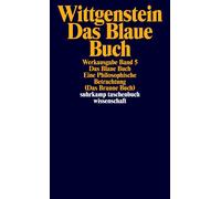Rush Rhees Ludw Werkausgabe, Band 5: Das Blaue Buch. Eine Philosophi (Tascabile)