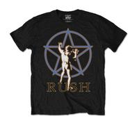 Rush Starman Neil Peart Geddy Lee Alex Lifeson ufficiale Uomo maglietta unisex