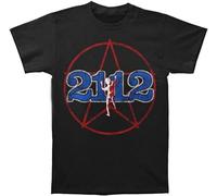 Rush T-Shirt 2112 Tour 1976 Rock Tee Nero, Color01, XL